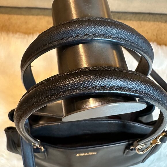 Coach Minetta Crossgrain Leather Satchel/Crossbody Handbag - Picture 7 of 12